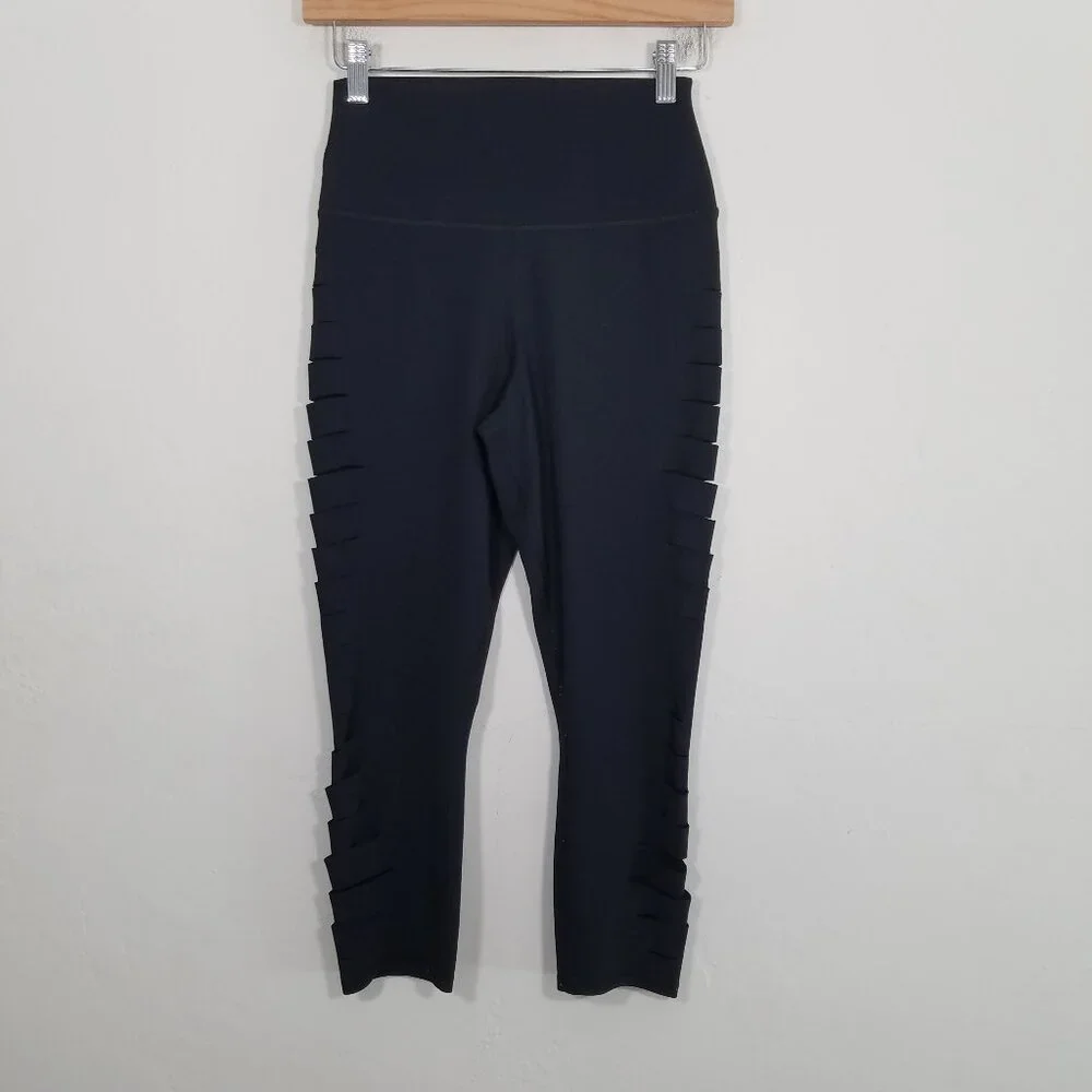 ALO Yoga High Rise Crop Legging Black Size S